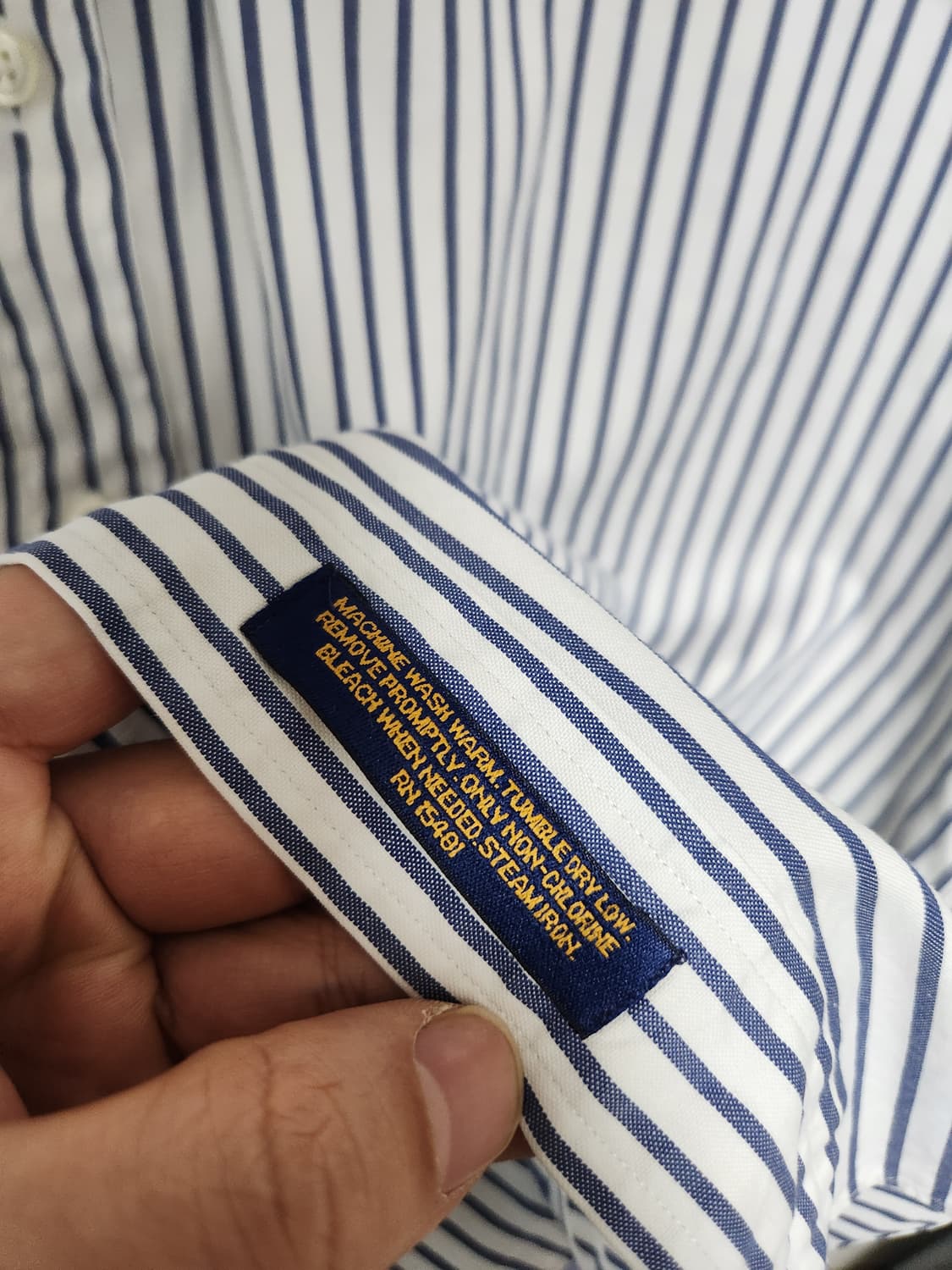 타미힐피거Tommy 스트라이프 셔츠 XL - S161 상품이미지5