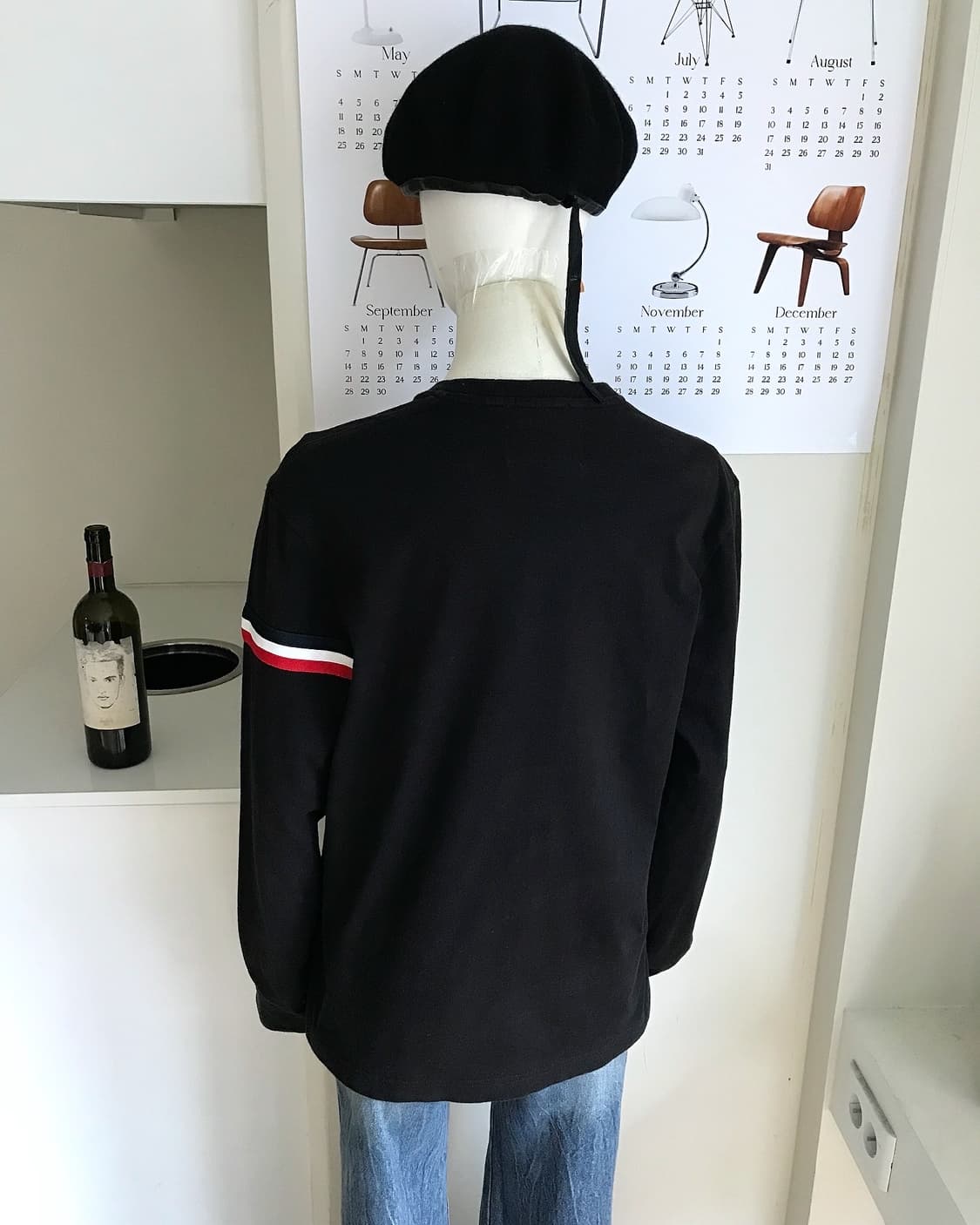 몽클레어x꼼데가르송 도트 긴팔티 상품이미지9