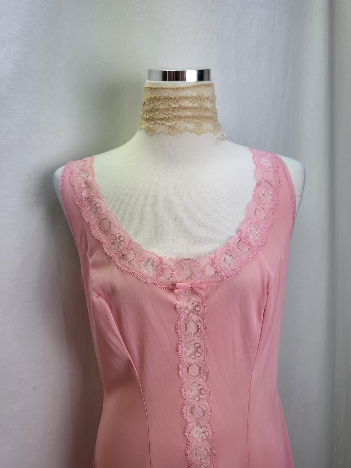 빈티지 비바 마젠타 슬립 원피스 상품이미지3