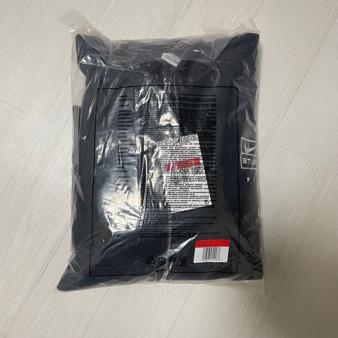 스투시 나이키 나투시 후드집업 블랙 L 상품이미지2