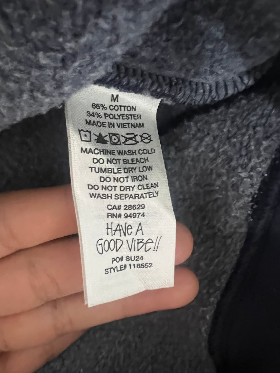 스투시 래글런 슬리브 크루 네이비 상품이미지6