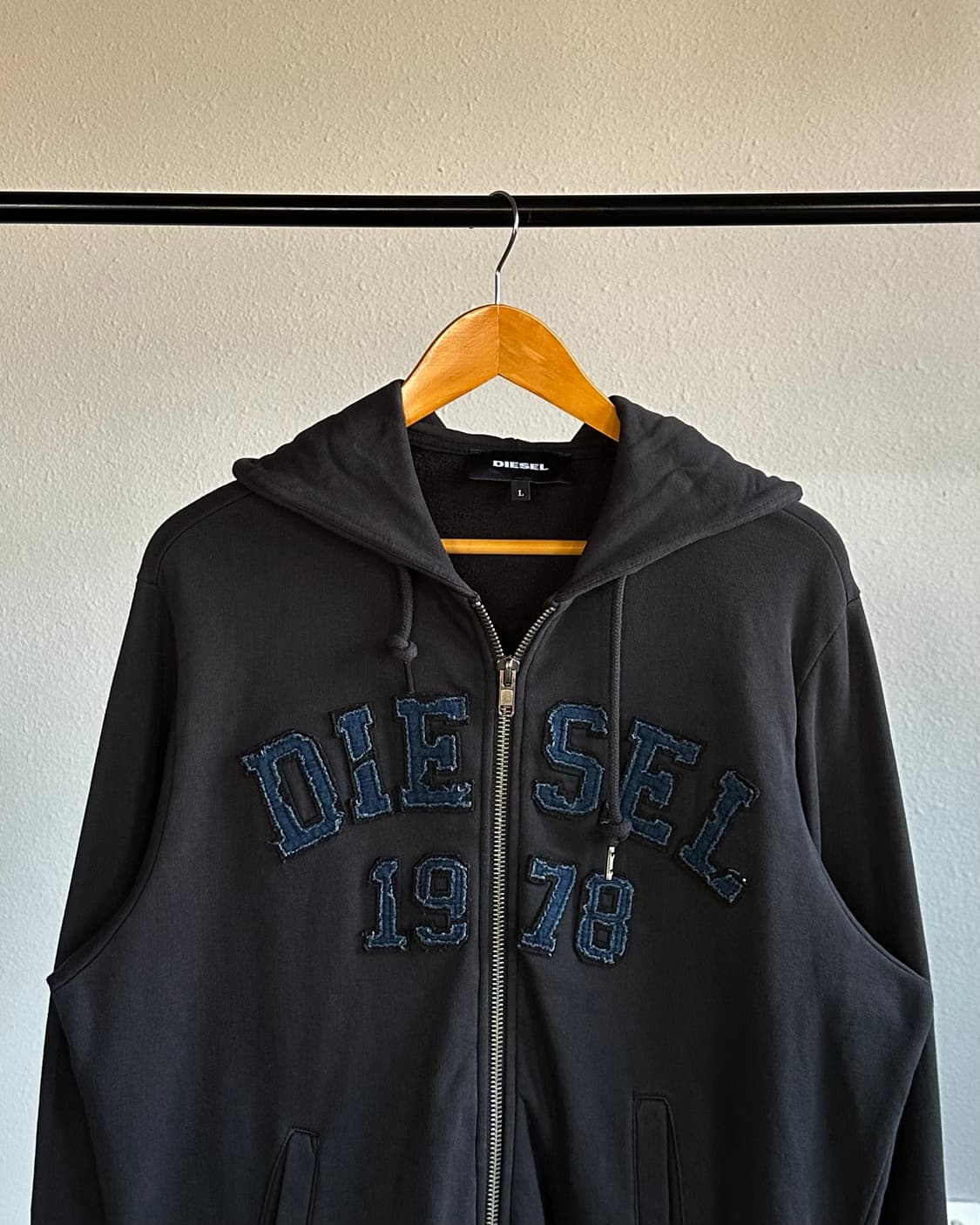 [L]디젤 DIESEL y2k 빈티지 후드집업 상품이미지2