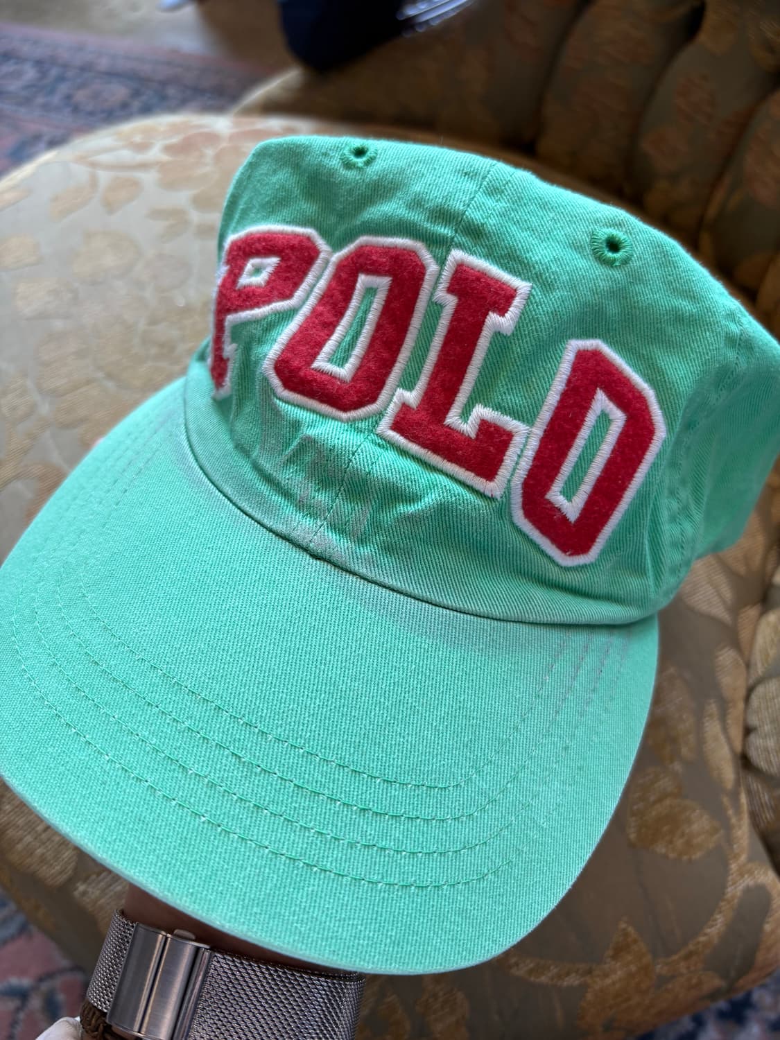 1990s 폴로 빈티지 POLO 자수 캡 상품이미지7