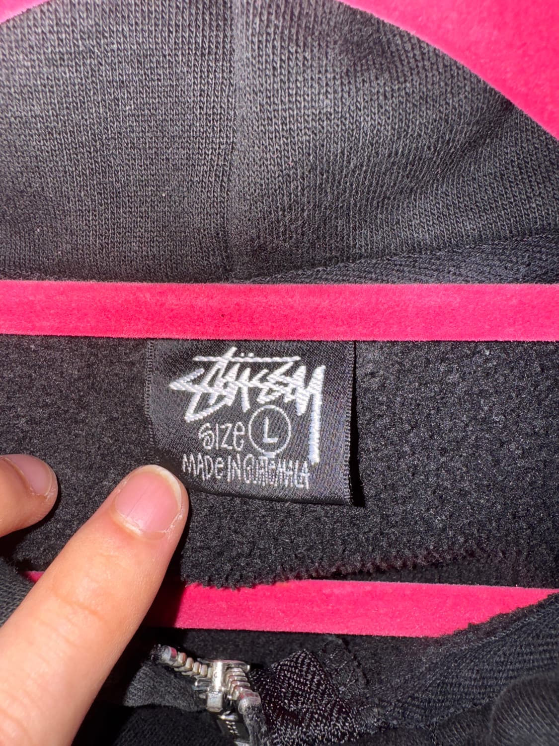 Stussy worldtour zip hoodie 스투시 후드집업 상품이미지4