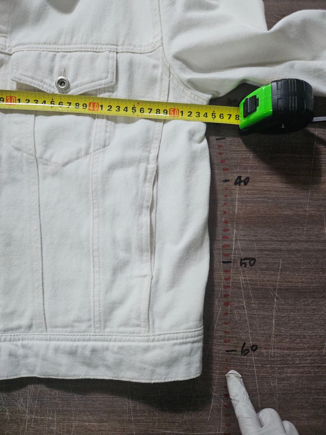 테이트 투포켓 데님자켓 L 남여가능 상품이미지5