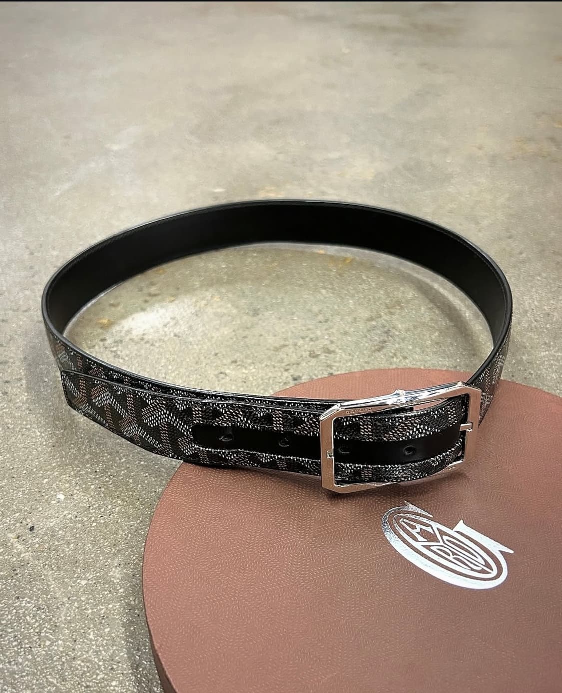 고야드 벨트 블랙 상품이미지2