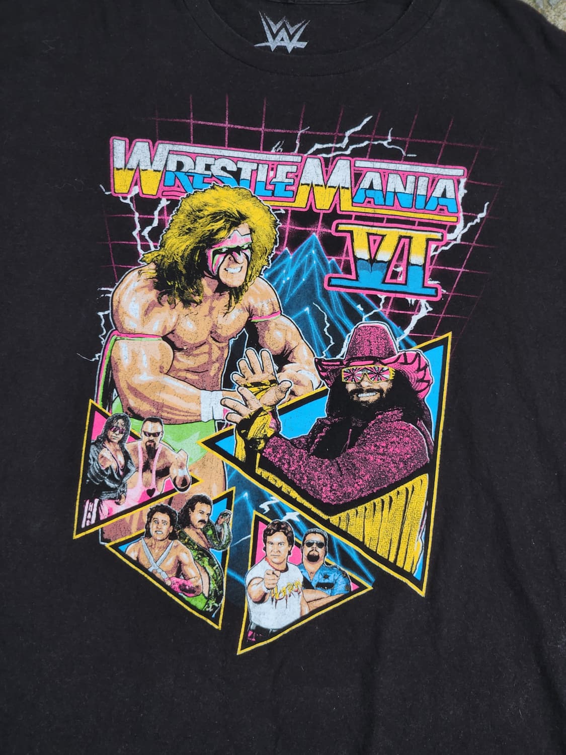 WWF WrestleMania VI 반팔 2XL 상품이미지3