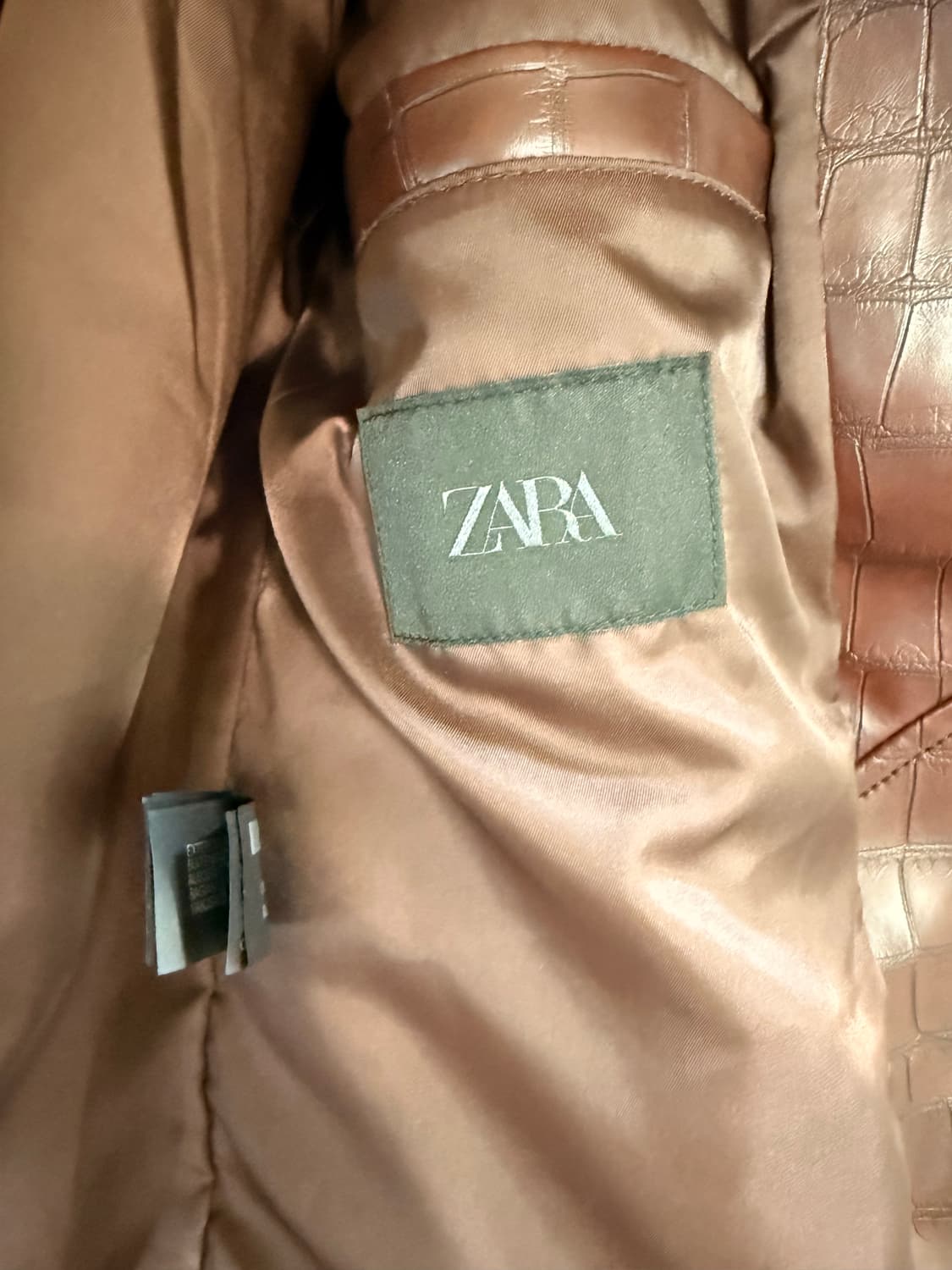 자라 가죽자켓 색이쁜거xl 상품이미지3