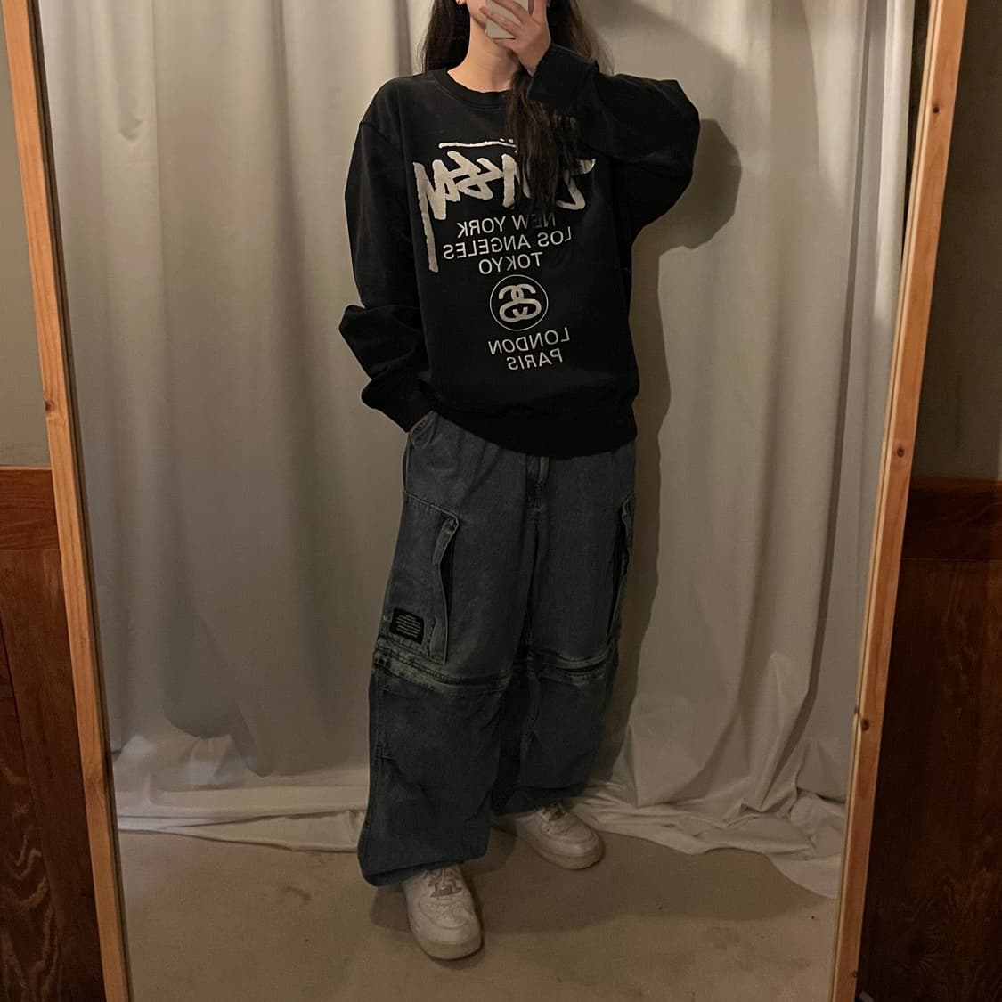 스투시 월드투어 맨투맨 상품이미지4