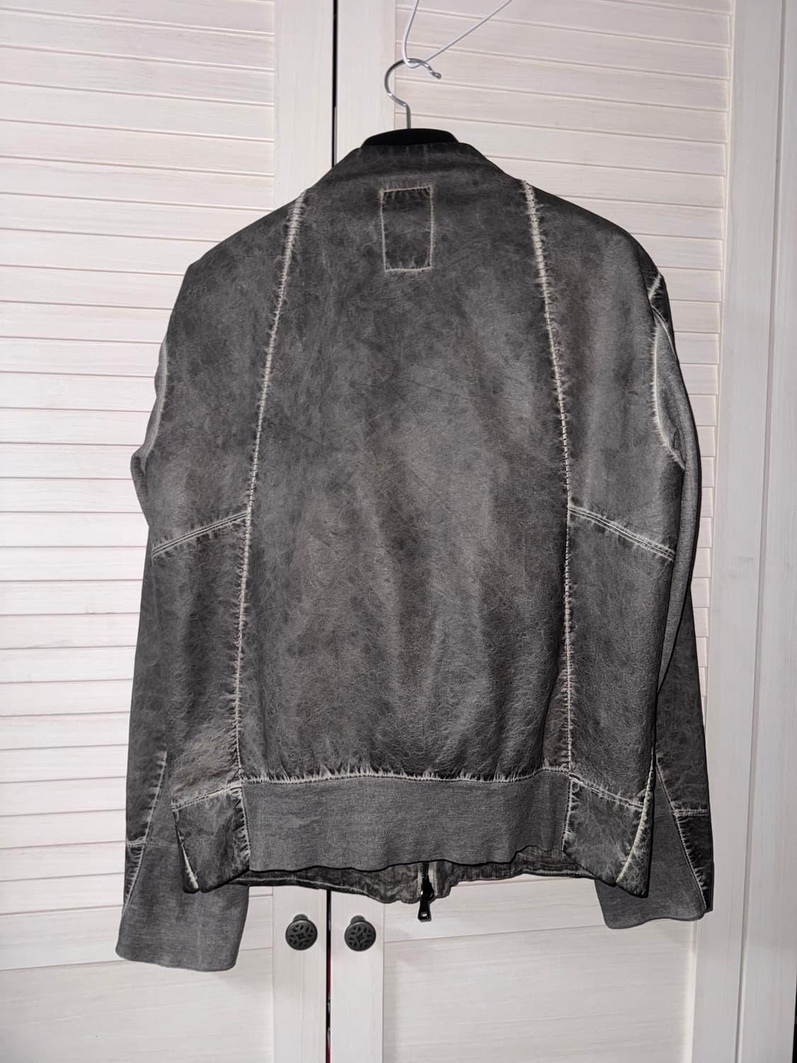 [L] 트랜짓 워시드 램스킨 자켓 상품이미지4