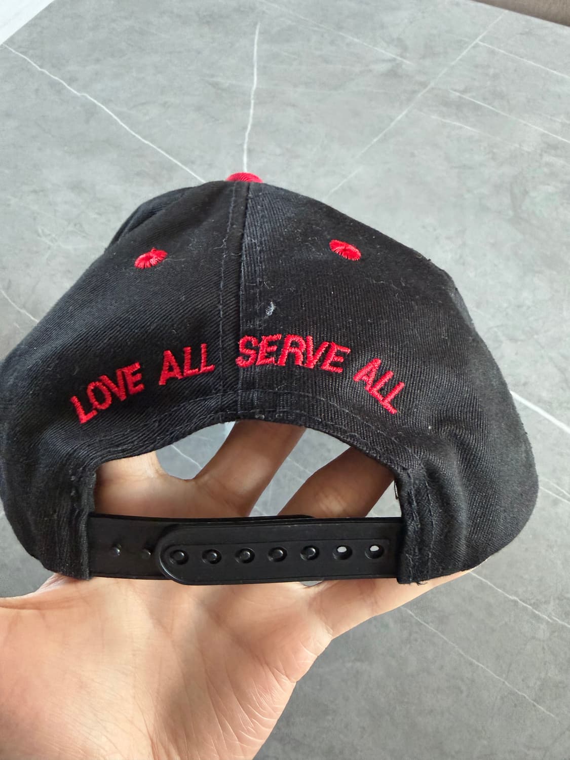 하드락카페 볼캡 (캡) 모자 블랙 상품이미지3