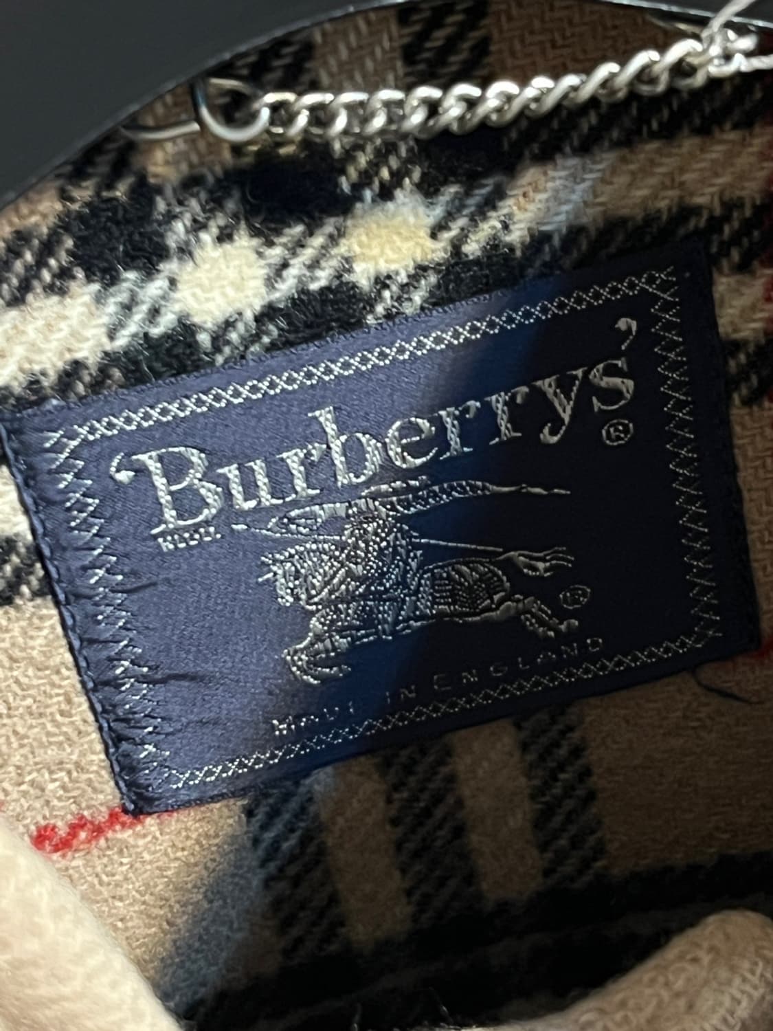 버버리 베이지 울 더플 코트 상품이미지5