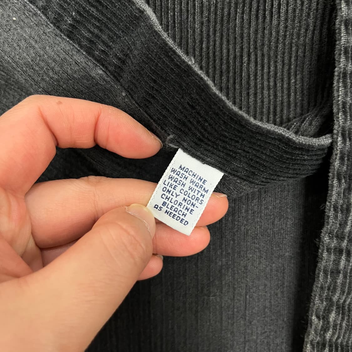 105 폴로랄프로렌 코듀로이 블랙 코튼셔츠 상품이미지7