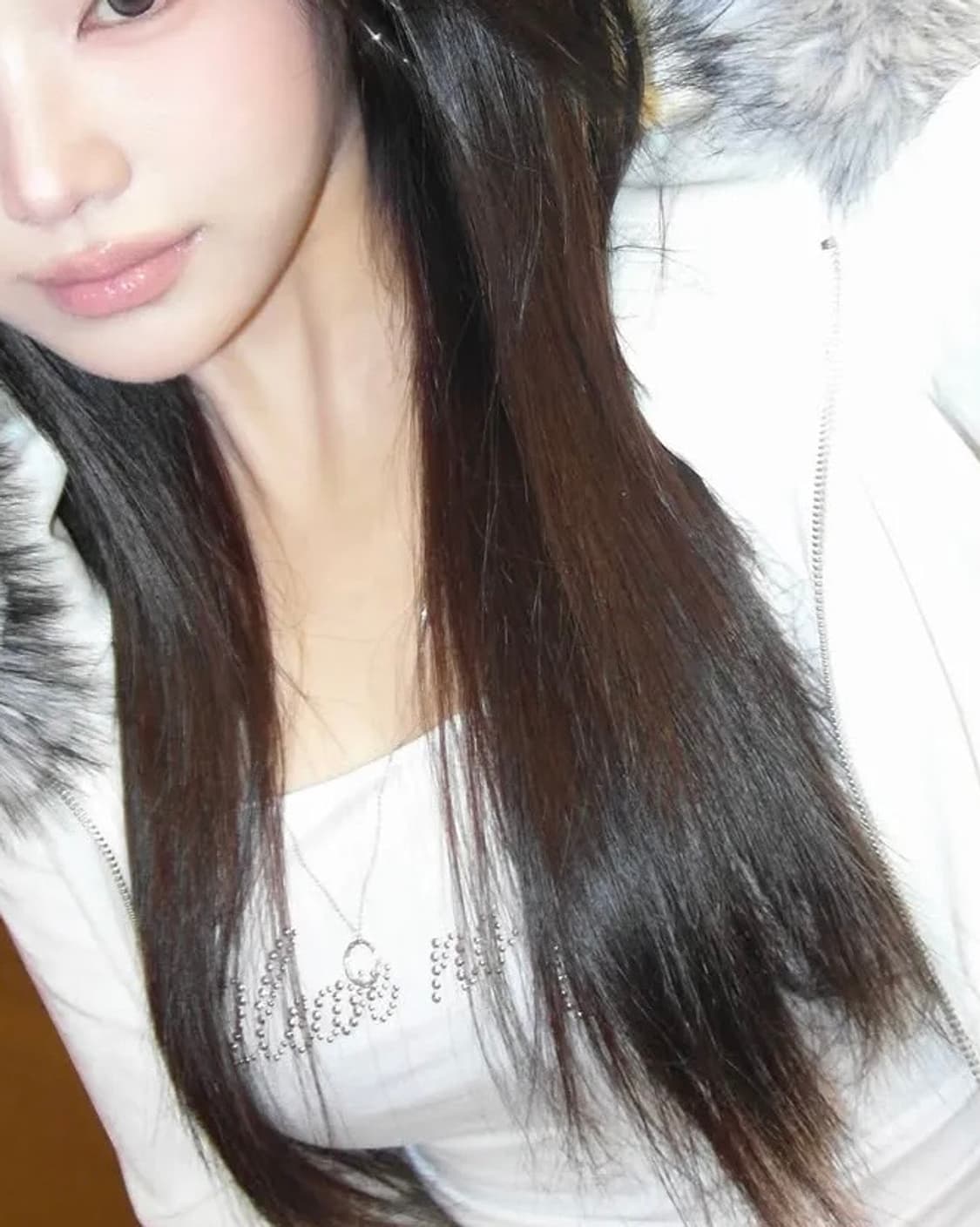 플리즈노팔로우 로미탑 화이트 긴팔티셔츠 (청순에겐룩 !) 상품이미지5