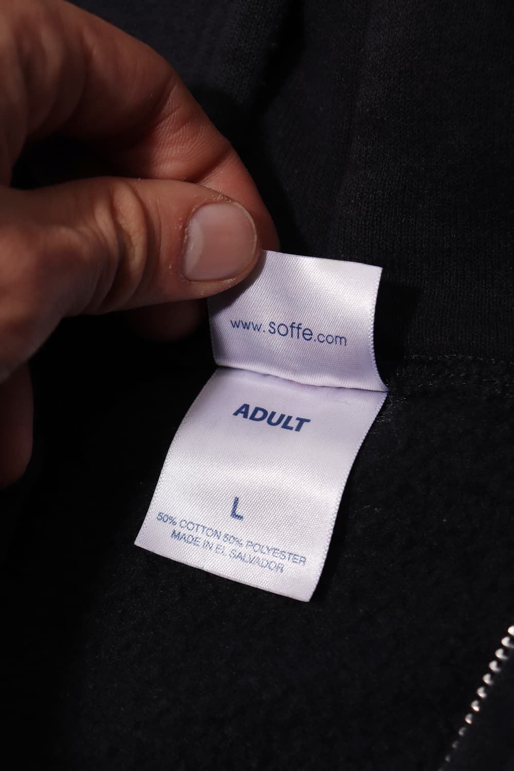 SOFFE 00s ARMY 기모 후드 집업 size L 상품이미지5