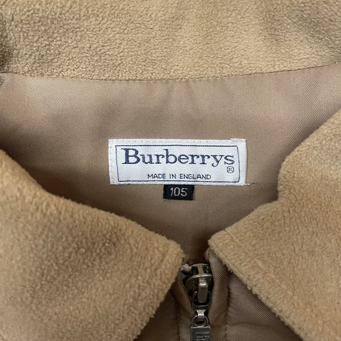 [105] Burberry 버버리 블루종 해링턴 스웨이드 카라 자켓 상품이미지4