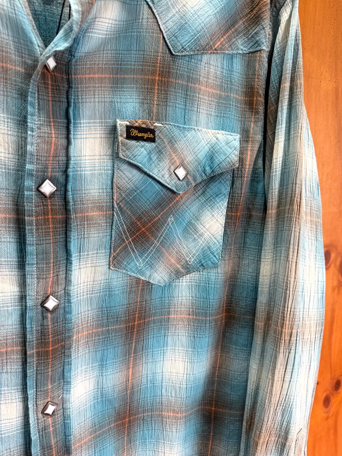 Wrangler western shirt 상품이미지4