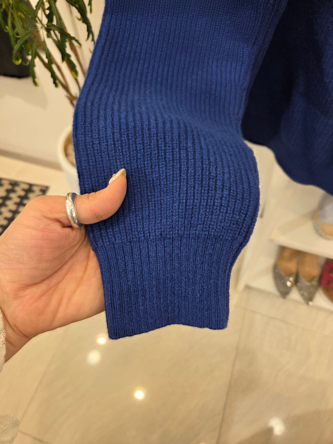 라코스테 울100 니트 풀오버 스웨터 상품이미지4