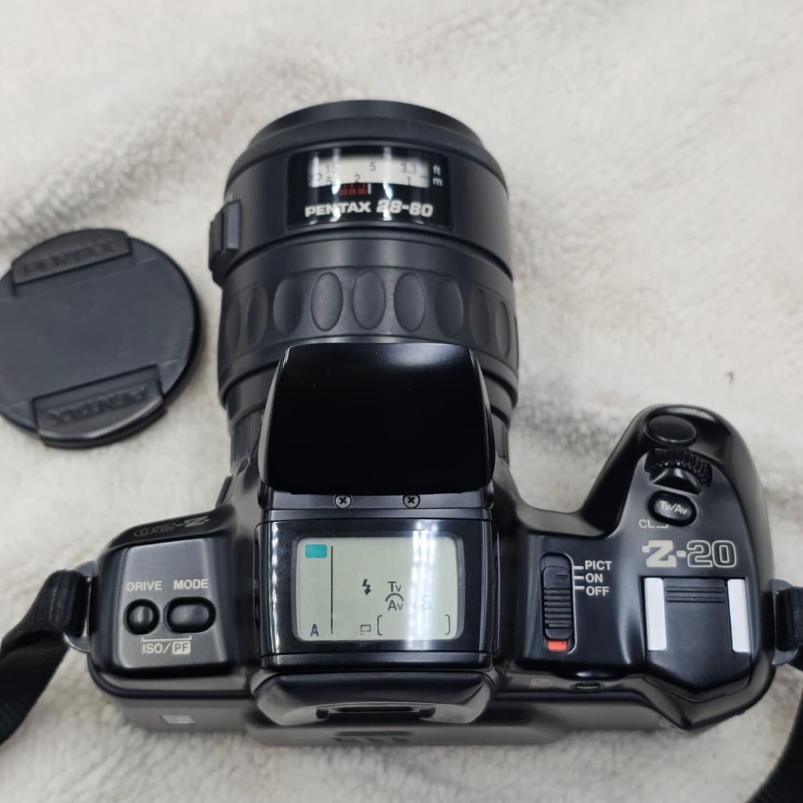 펜탁스 Z-20 28-80mm 렌즈 자동 필름카메라 필카 입문용 slr 상품이미지4