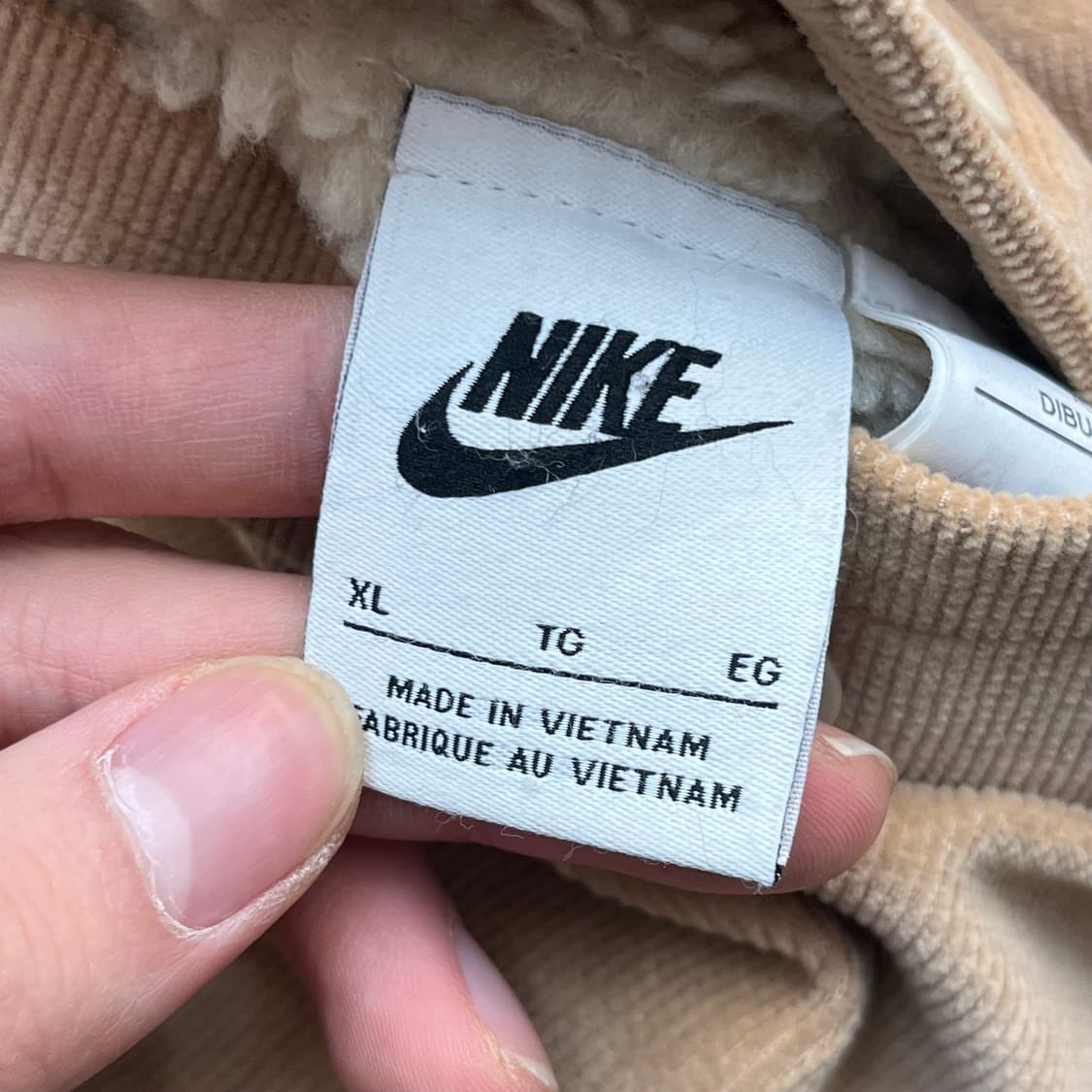 나이키 남성 리버시블 후리스 자켓 (XL) 상품이미지5