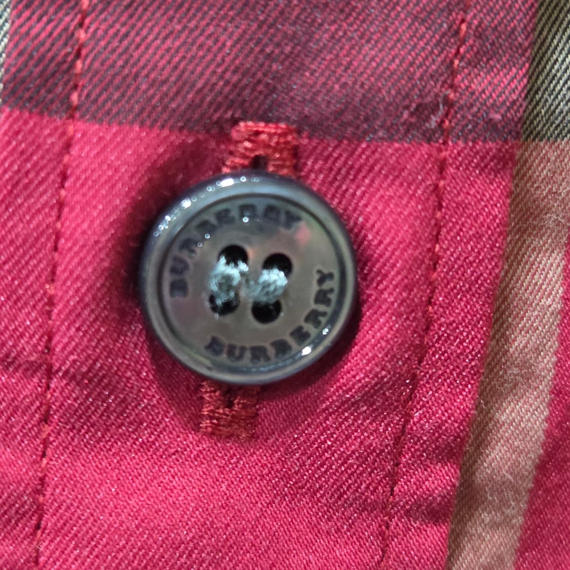 버버리 런던 체크 셔츠 상품이미지5