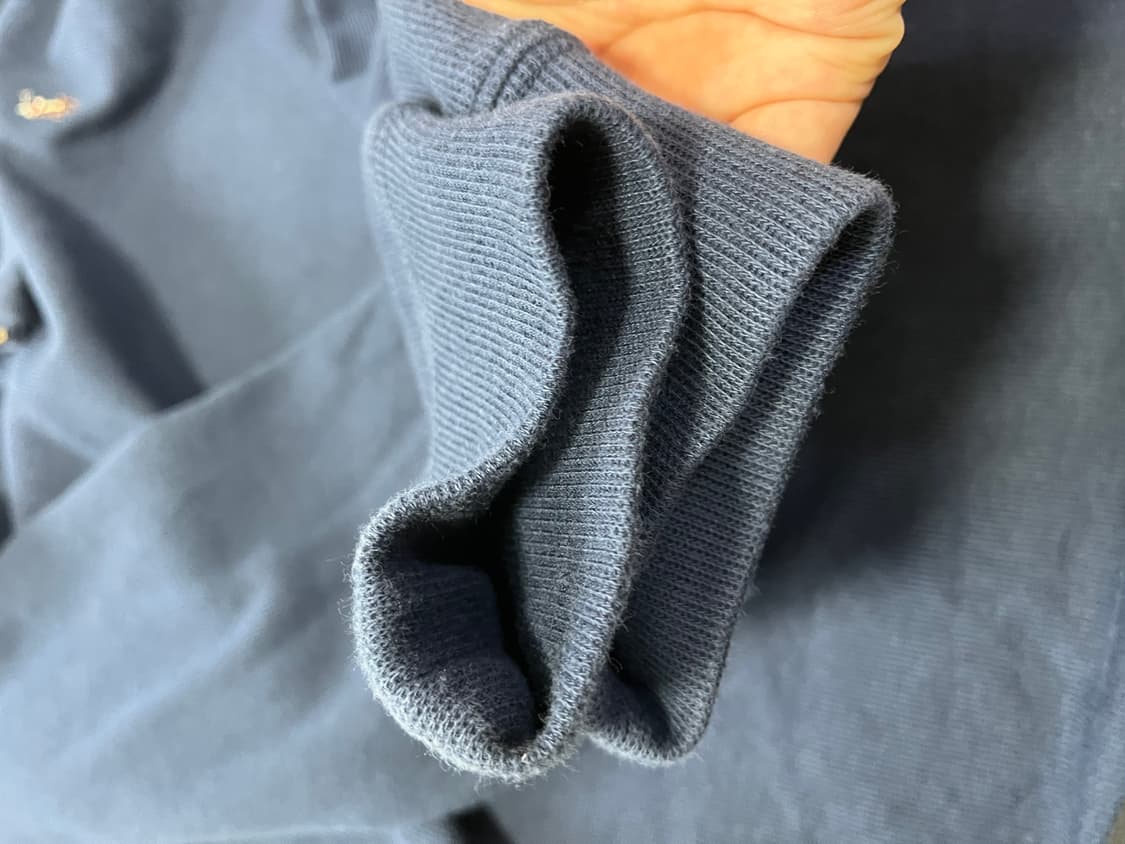 폴로 네이비 반집업XL 상품이미지5