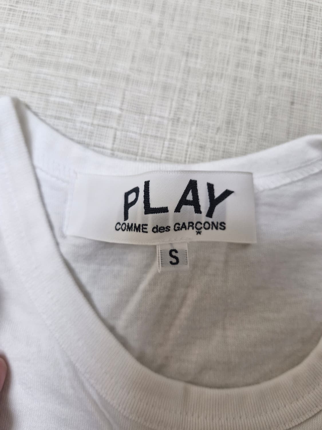 꼼데가르송 반팔s 상품이미지3