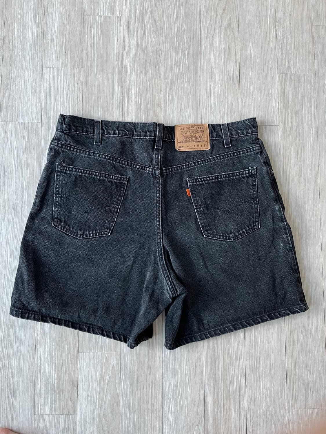 97년 levis 565 wide leg shorts 상품이미지2