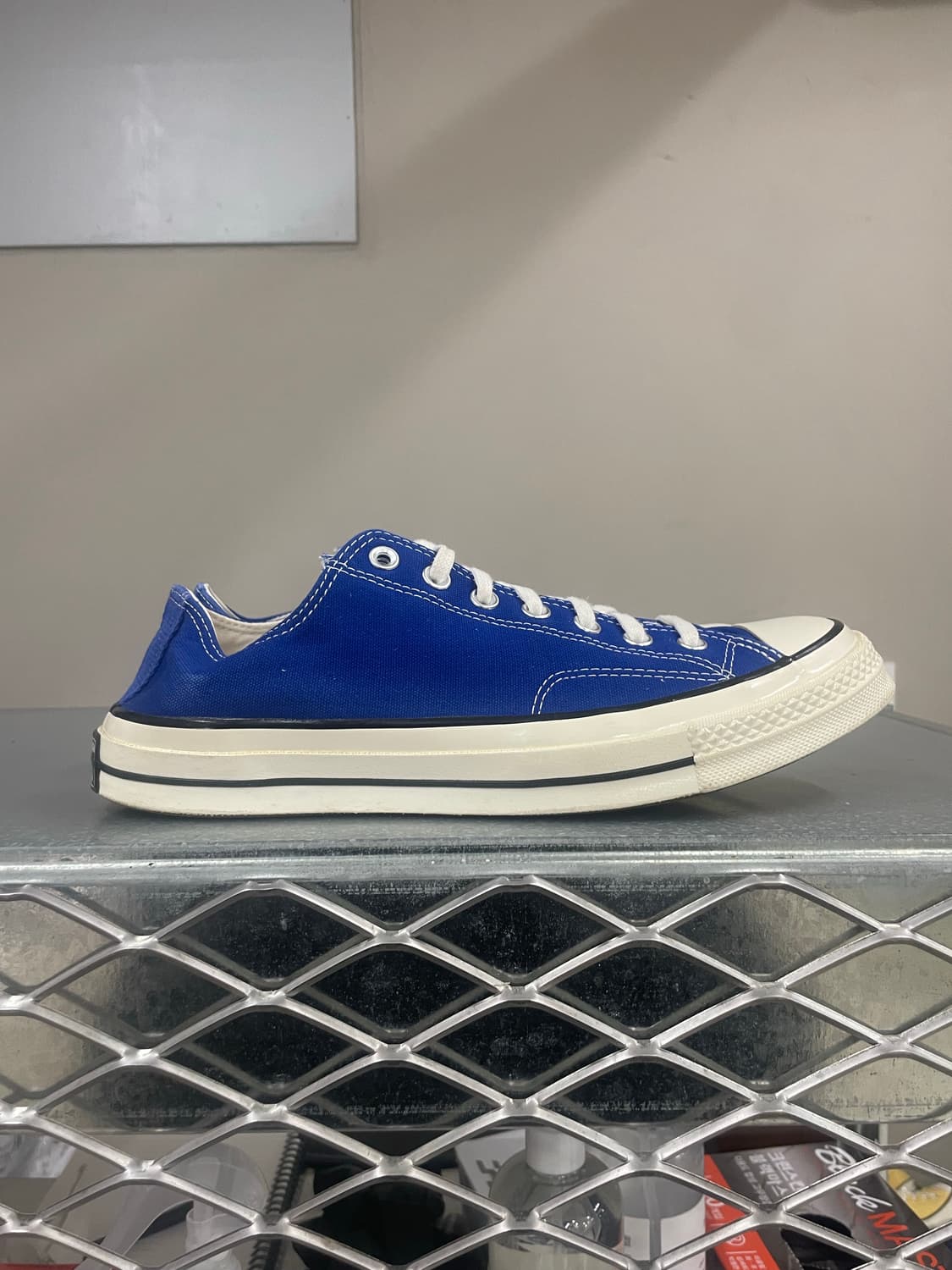 컨버스 척 70 로우 빈티지 캔버스 러쉬 블루 290 상품이미지4