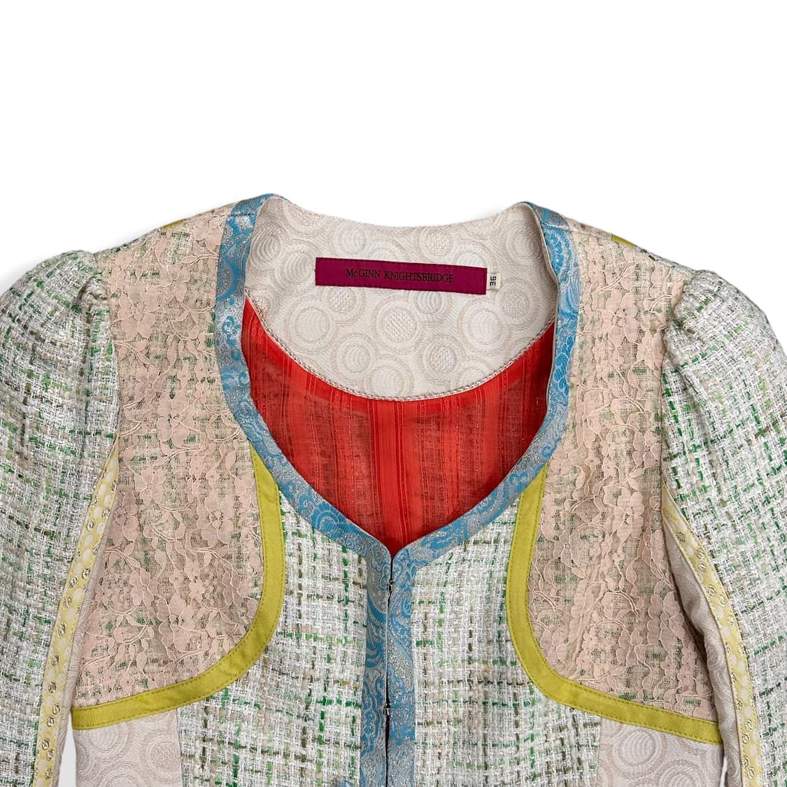 Patchwork Archive Short Blazer Jacket 상품이미지4