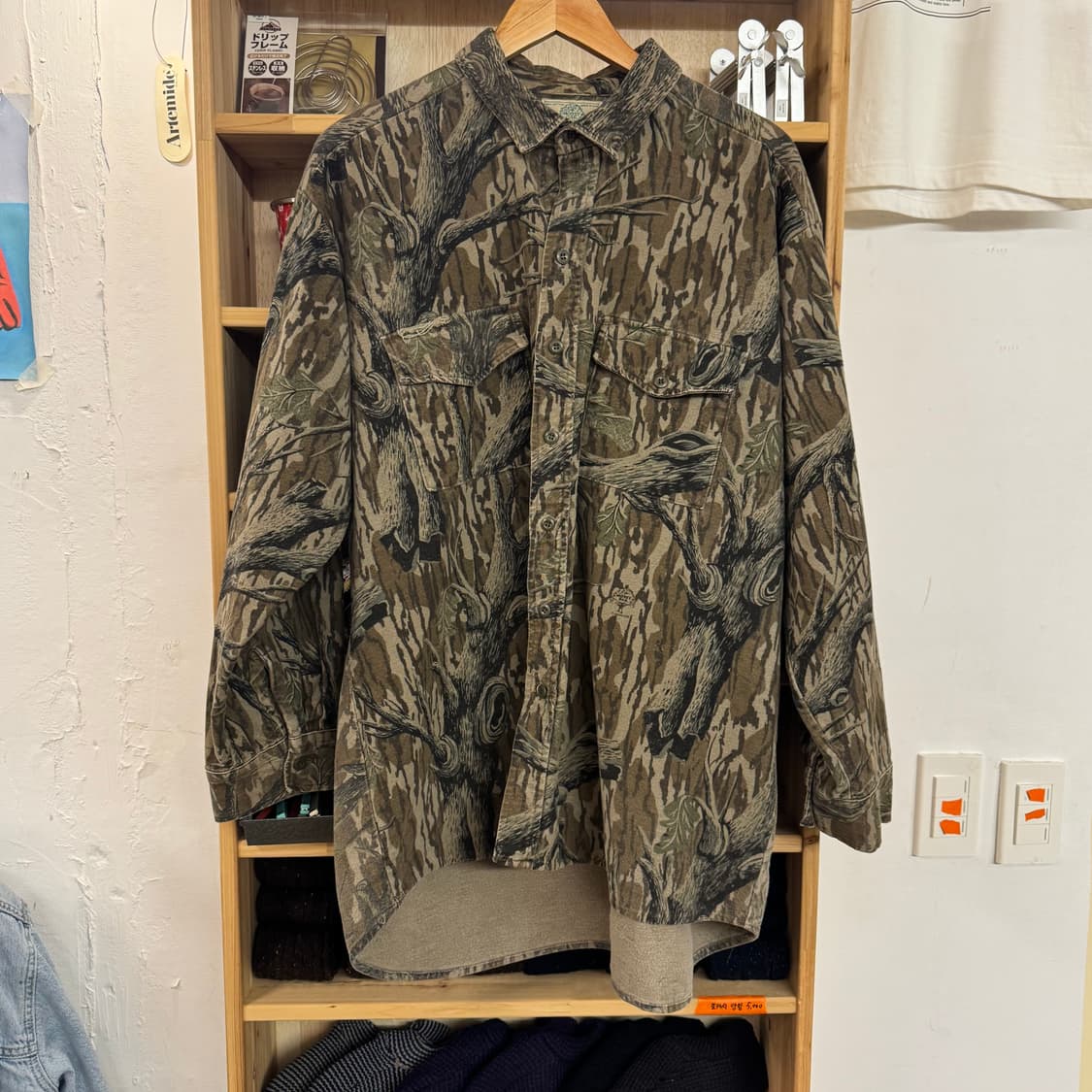 90s USA 리얼트리 셔츠 상품이미지1