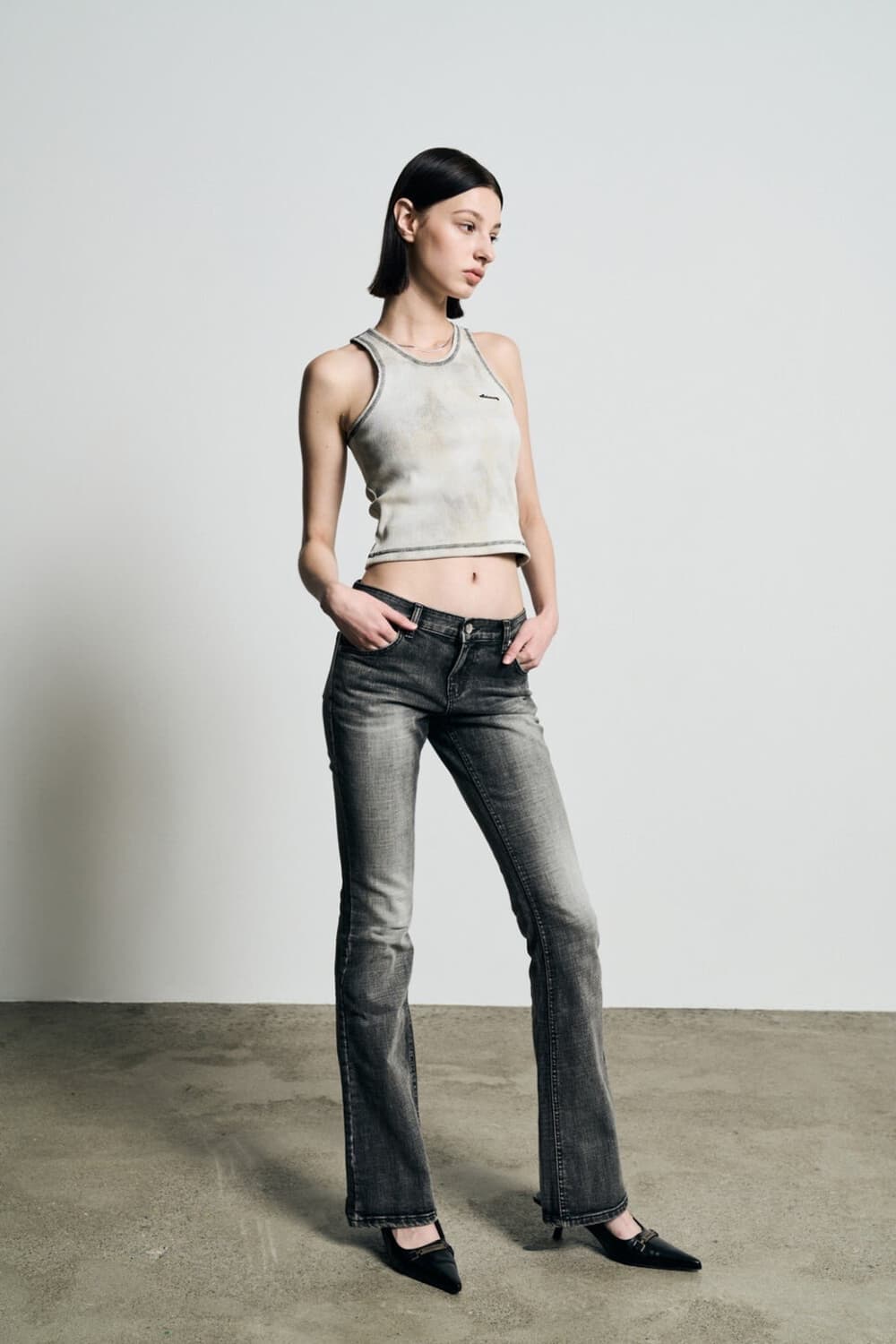 보헤미안서울 / 부츠컷 워싱 데님 S 상품이미지1