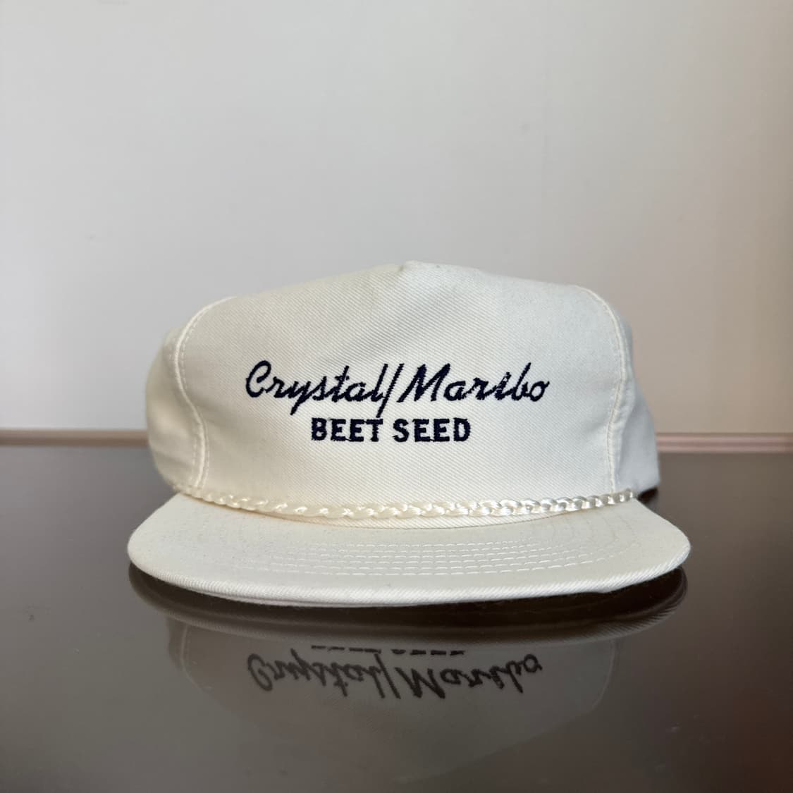 USA 화이트 레터링 트러커 빈티지 모자 볼캡 vintage cap 상품이미지1