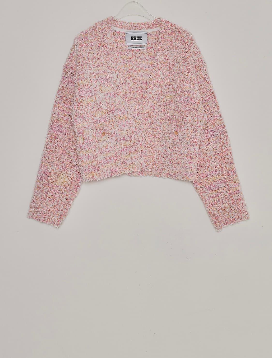 EENK 잉크 포비 숏 니티드 가디건 멀티 상품이미지4