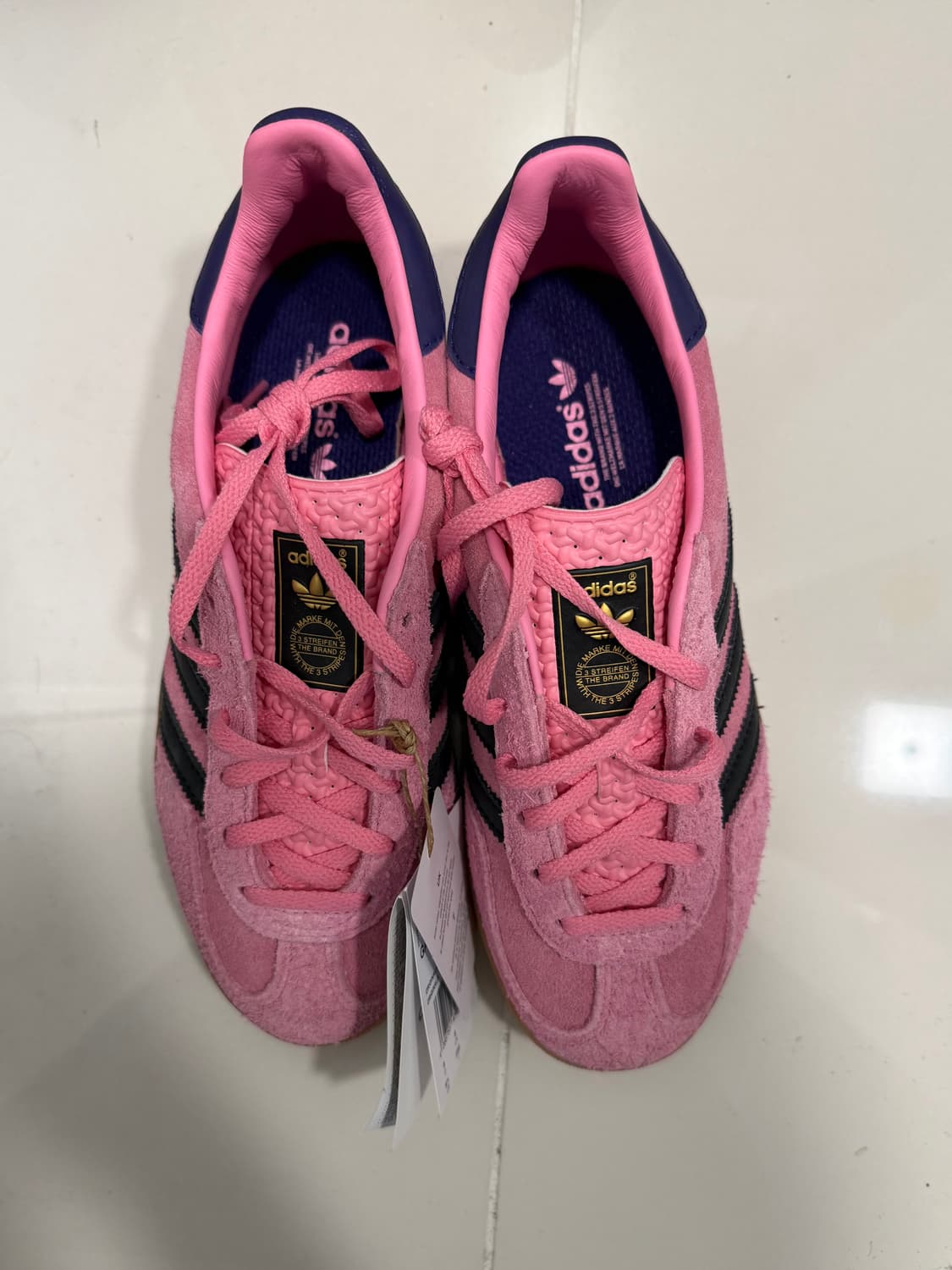 아디다스 가젤 인도어 핑크 235 상품이미지1