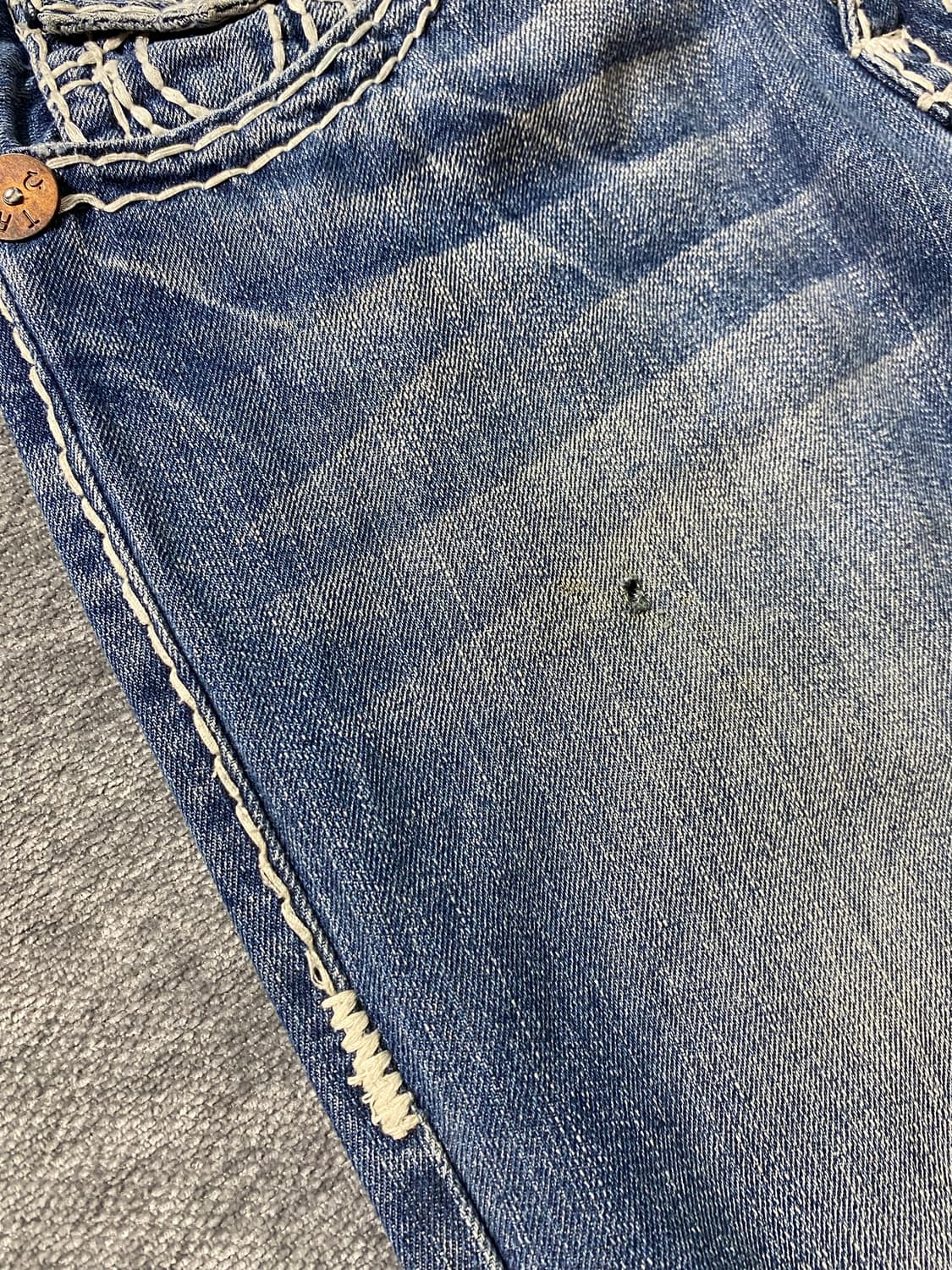 [30-31] True Religion 트루릴리전 부츠컷 데님팬츠 상품이미지6