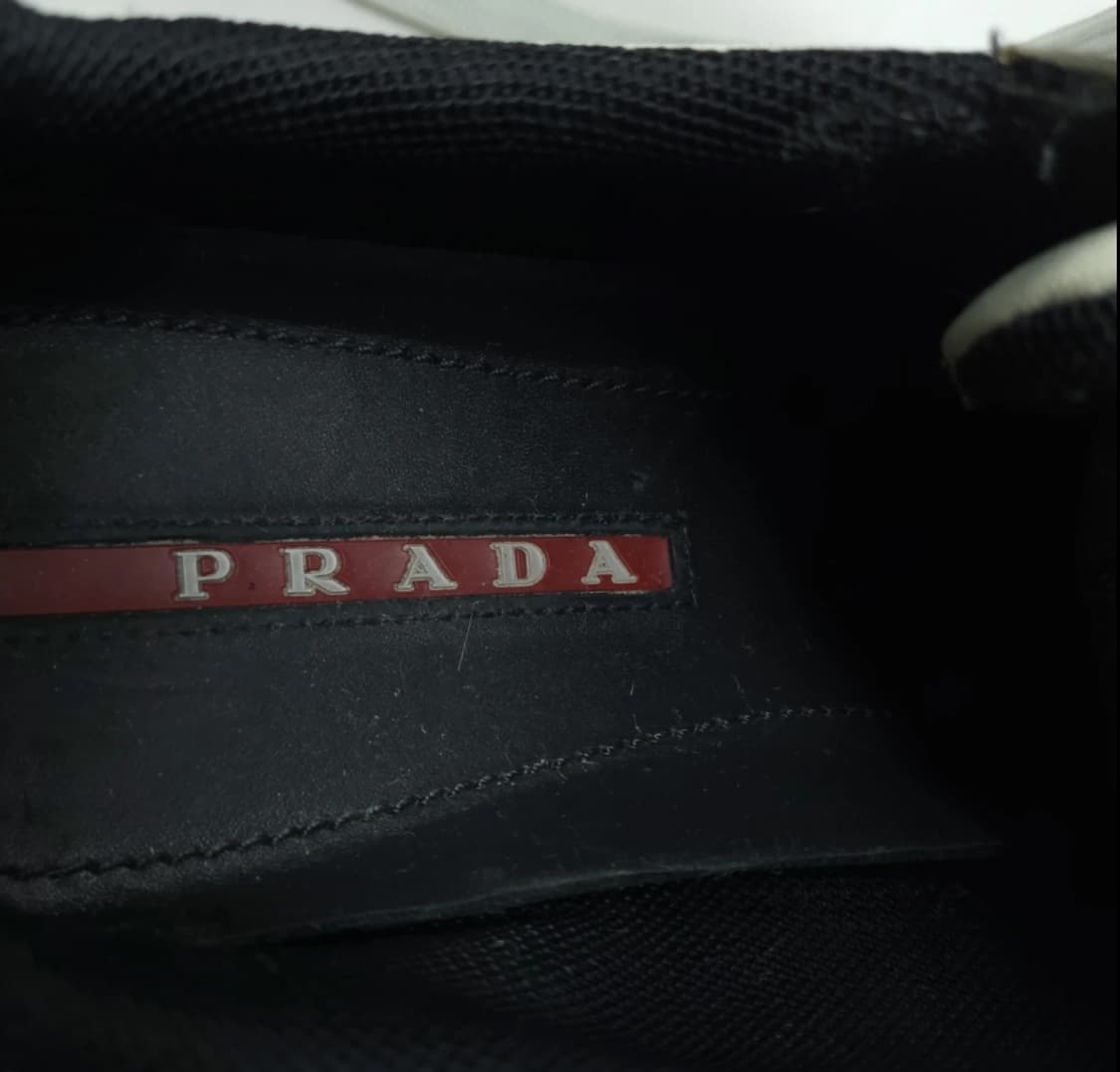 프라다 스니커즈 화이트 블랙 255~260 정품 상품이미지8