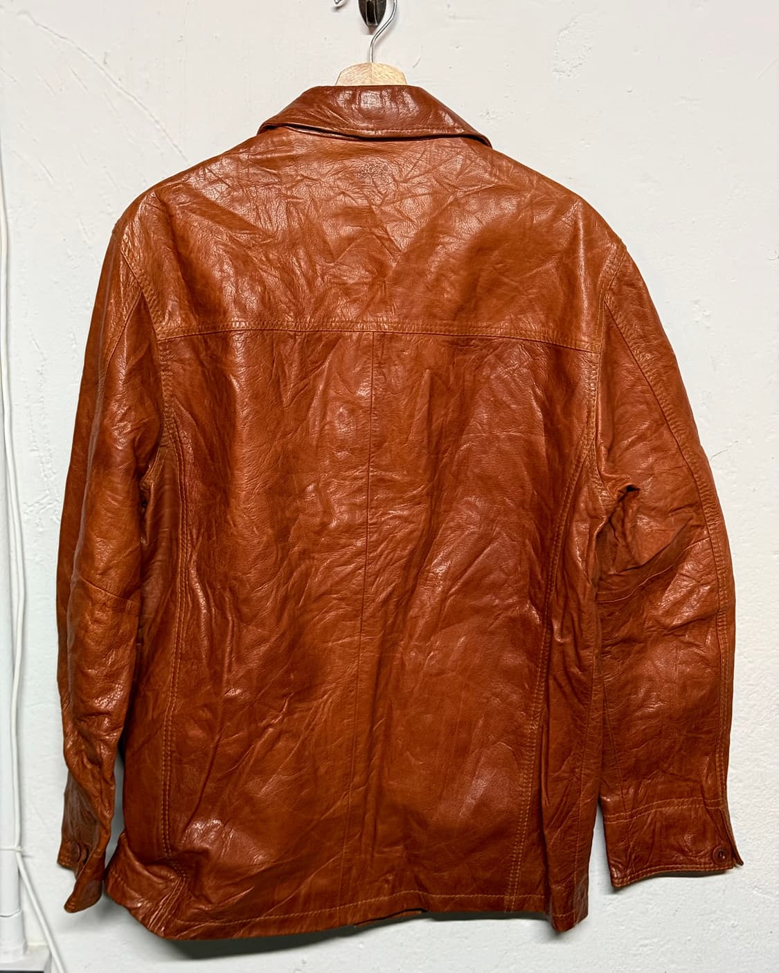 90-00‘s 팀버랜드 레더 카코트 M 상품이미지6