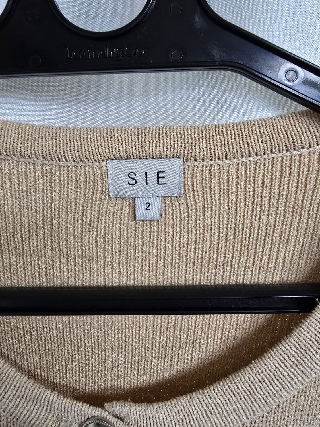 SIE 베이지색 크롭 가디건 (1860) 상품이미지3