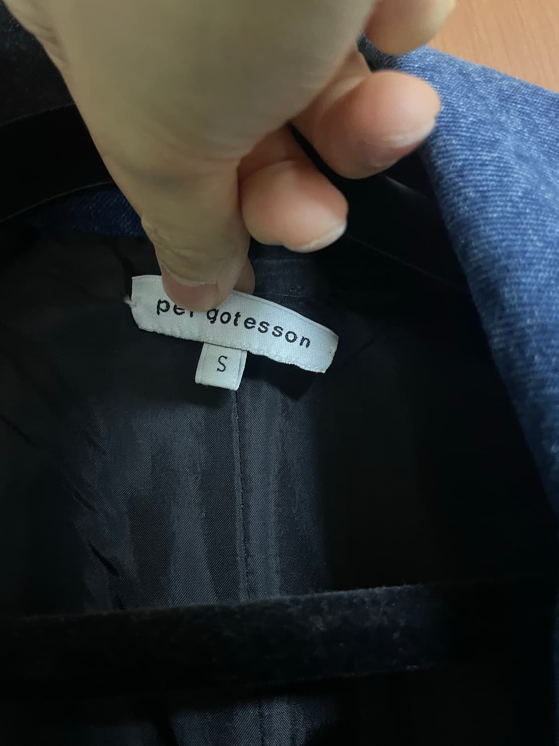 Per Gotesson 데님 코트 S사이즈 상품이미지4