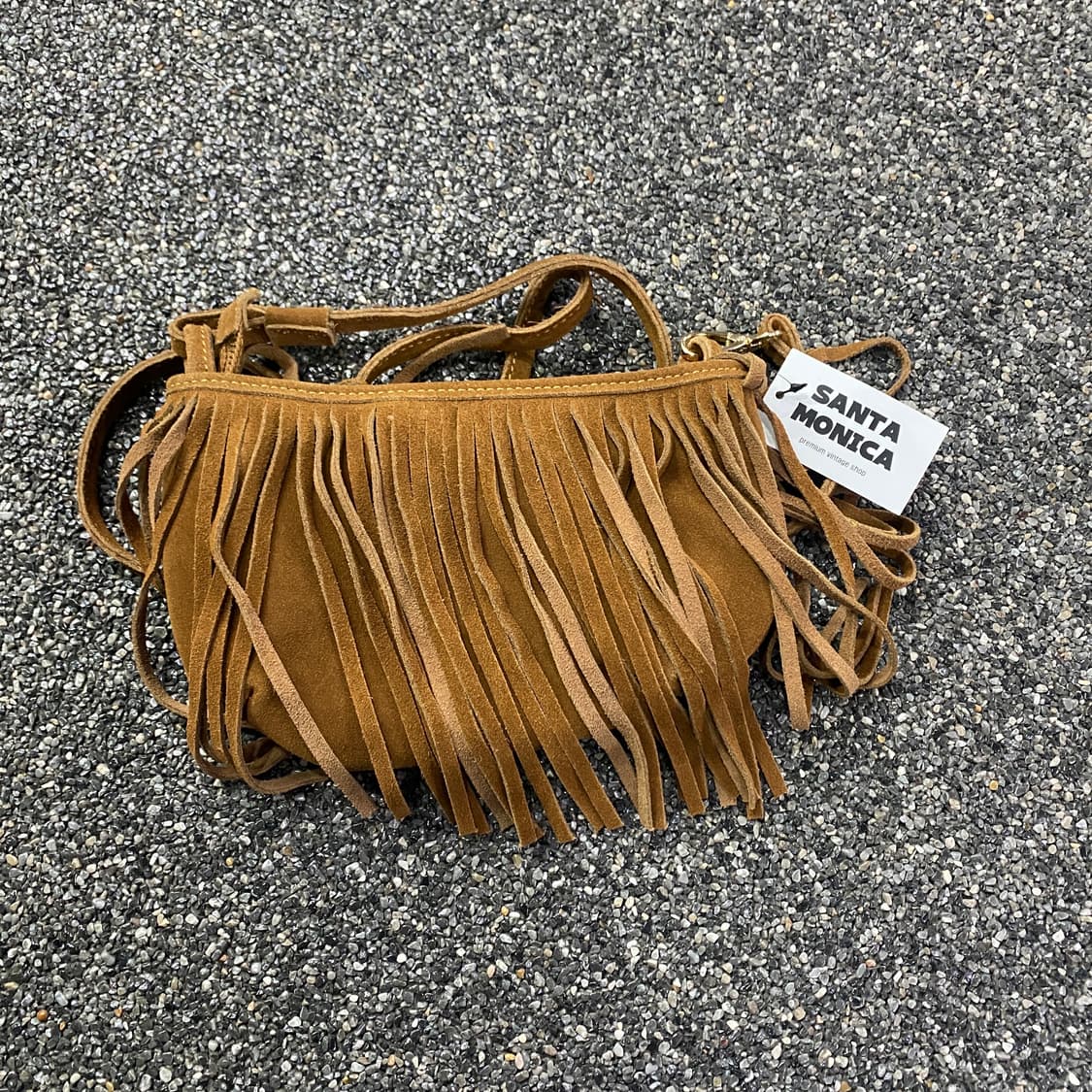 LAP 스웨이드 테슬 크로스백 B3314 상품이미지3