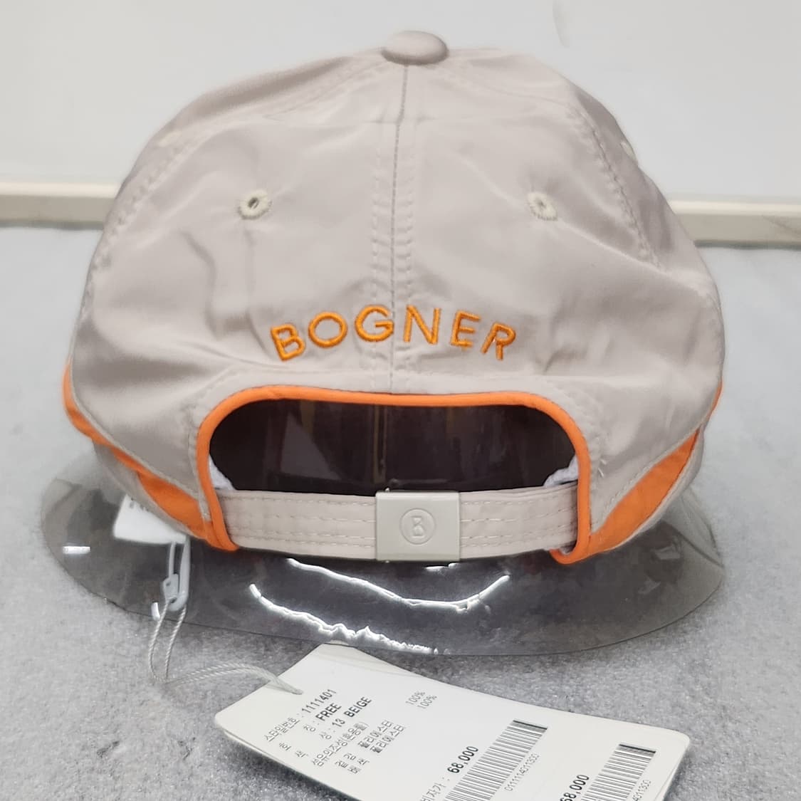 미착용 Bogner 정품 골프모자 새제품 프리 상품이미지5