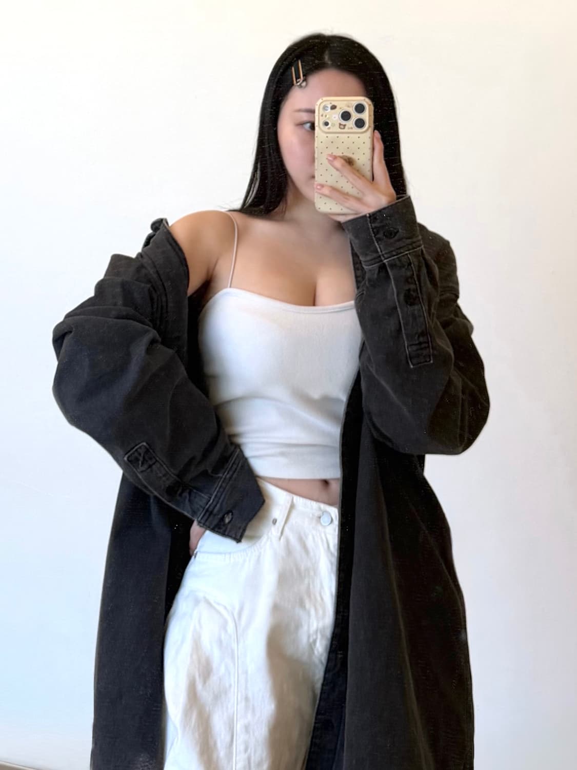 피어오브갓(FEAR OF GOD),에센셜(Essential) 데님워크셔츠 상품이미지1