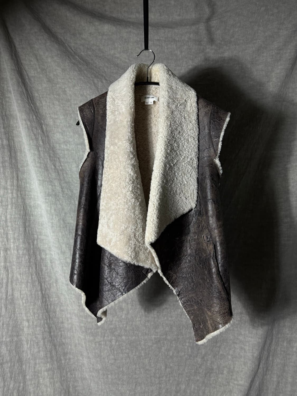 Helmut Lang Shearling Mustang Vest 상품이미지1