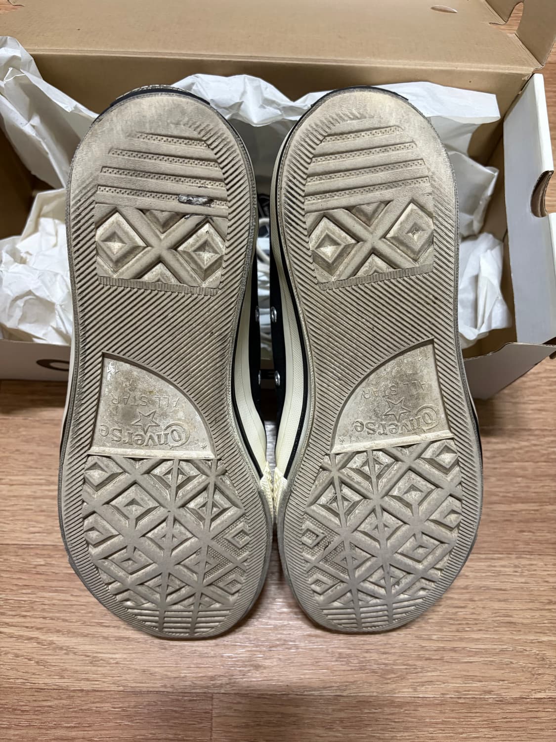 295)피오갓에센셜 컨버스 척하이 블랙 상품이미지6