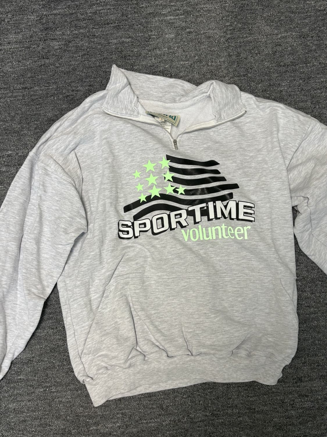 Tuewid 하프집업 멜란지 상품이미지3