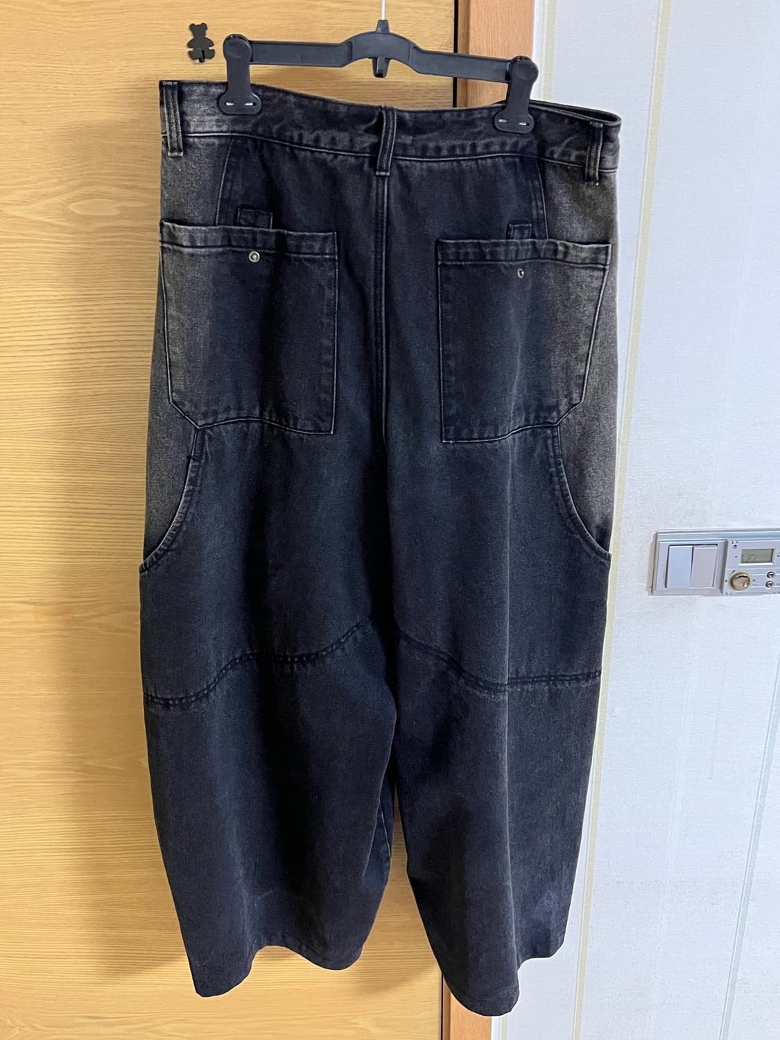 이스트서비스샵 가드닝 팬츠 블랙브라운 상품이미지2