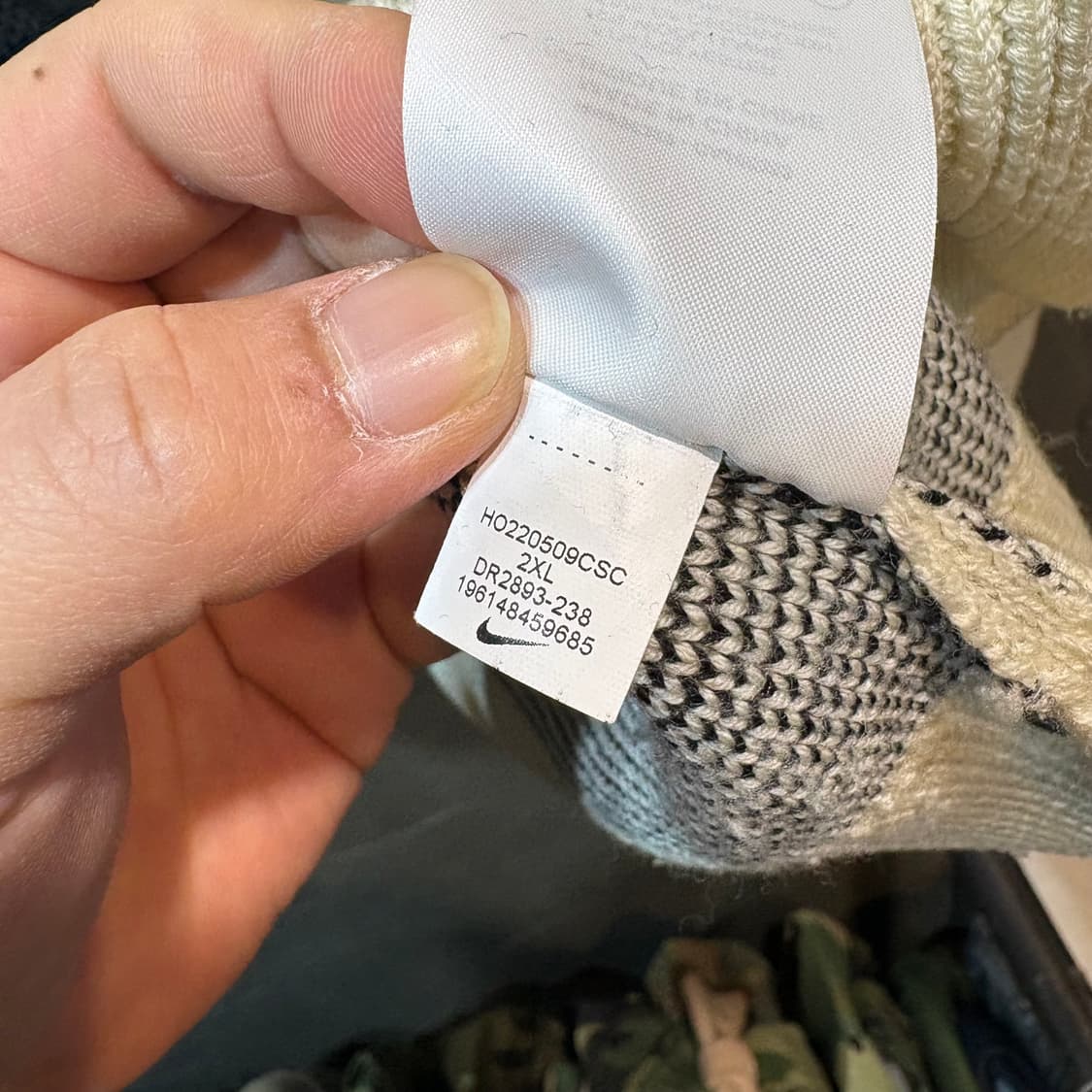 [XXL] NIKE X STUSSY 나이키 스투시 니트 상품이미지7