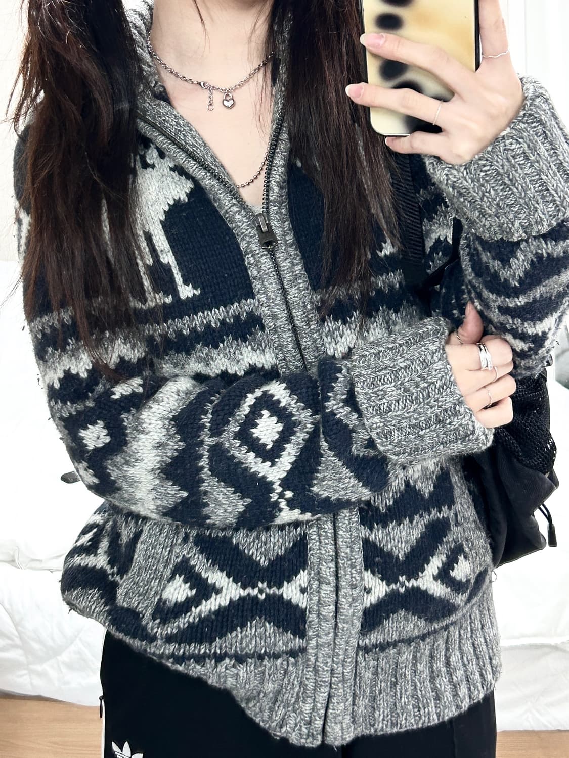 아베크롬비 노르딕 니트집업 상품이미지3