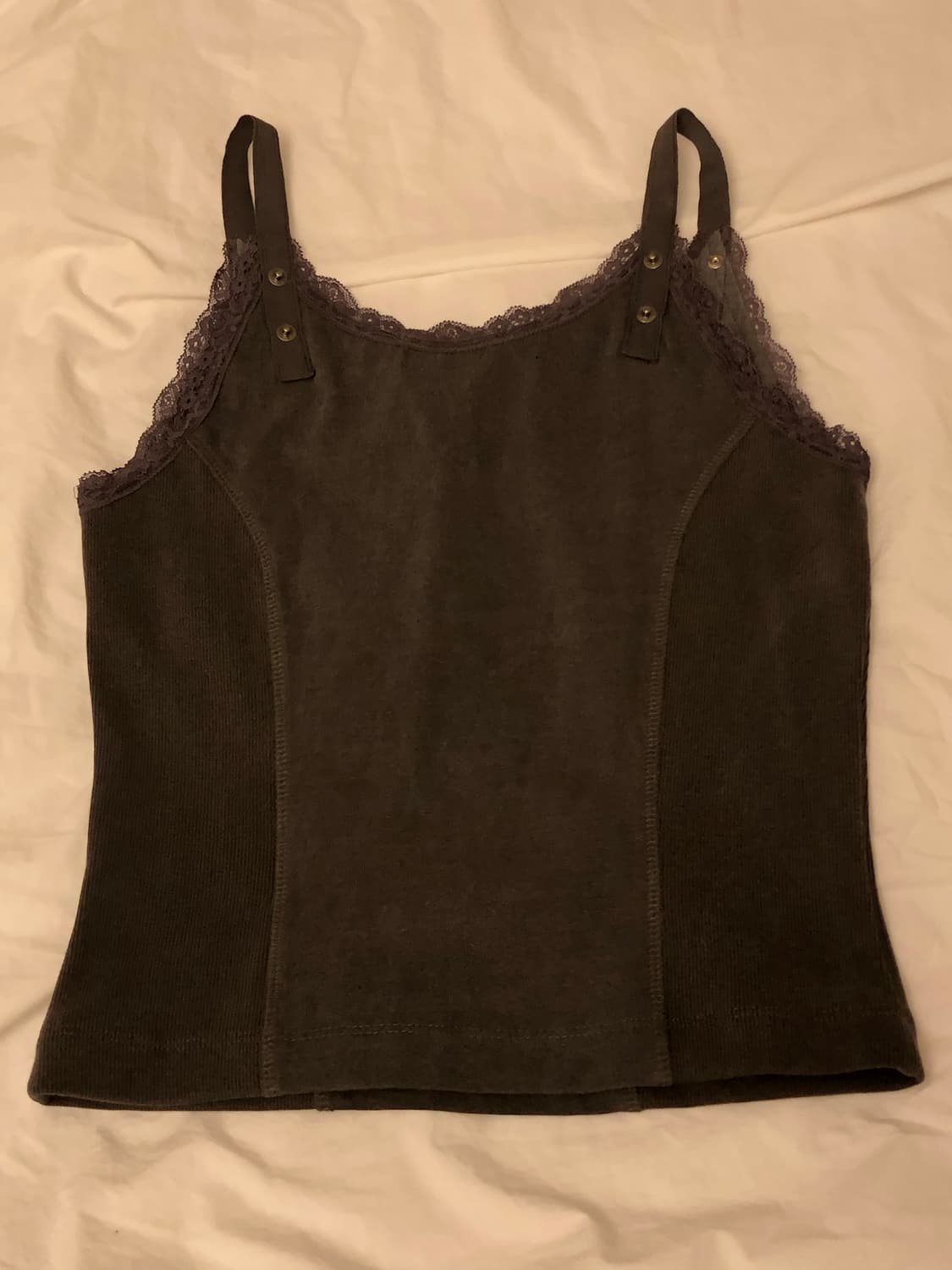 [새상품] 미스치프 레이스 스트랩 슬리브리스 (M size) 상품이미지4